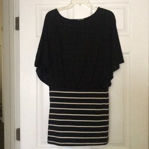 Black casual dress
